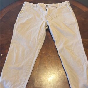 Men's Beige Casual Pants